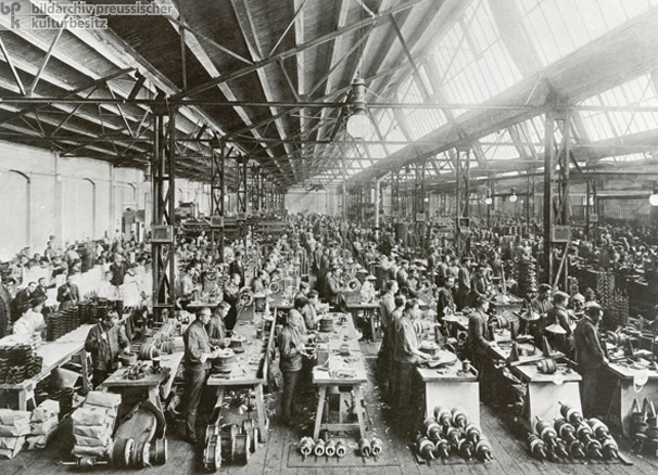 AEG Production in Berlin (c. 1900)